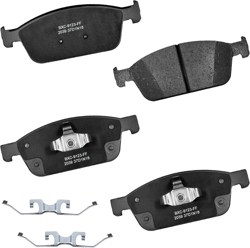 Bendix Premium SBC2039 Ceramic Front Brake Pads for Ford Escape 2019-2017, Transit Connect 2017-2014, Lincoln MKC 2019-2018 - Image 1